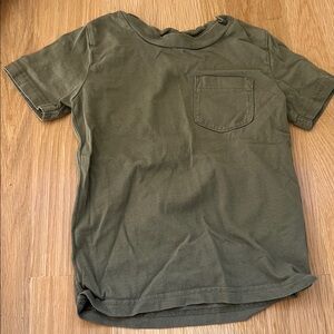 Carters Simple Joys  Toddler Olive Green T-Shirt